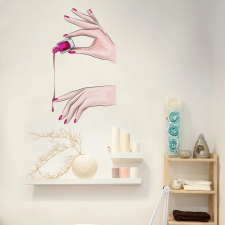 Hand pouring nail paint - Img 2