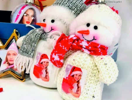 Ornament de brad sub forma Mos sau Om de Zapada - Img 2