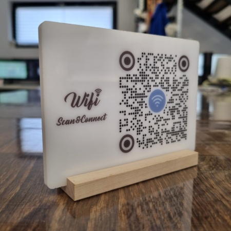 Placheta acces wifi cod QR - Img 5