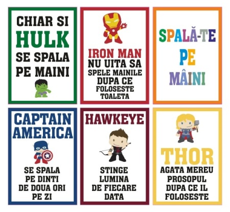 Set Stickere Educative Pentru Copii Cu Supereroi - Img 2