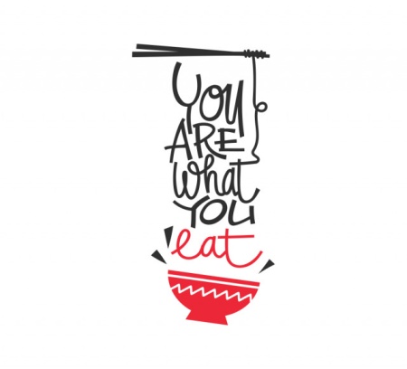 Sticker Bucatarie - You are what you eat (noodles) - Img 2