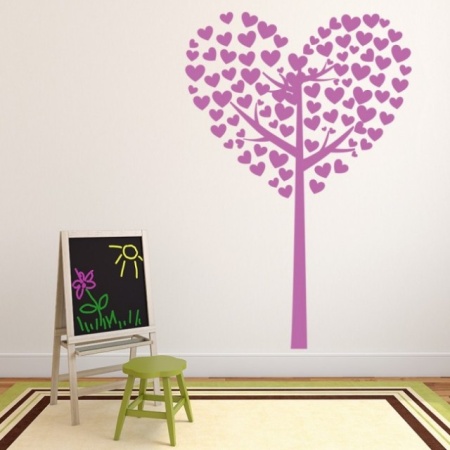 Sticker De Perete Heart Tree - Img 2