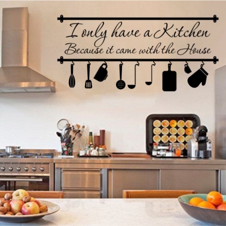 Sticker De Perete I Only Have A Kitchen - Img 2