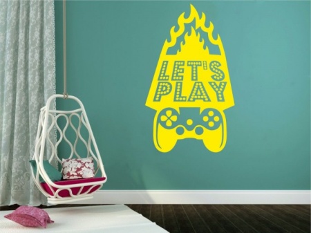 Sticker De Perete Let's Play - Img 3