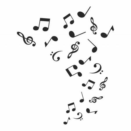 Sticker de Perete Musical Notes Music - Img 4