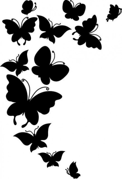 Sticker De Perete Stol De Fluturi - Img 5