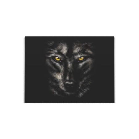 Tablou Canvas Black Dog - Img 2
