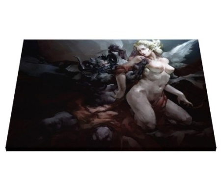Tablou Canvas Efect Painting - Inger Si Demon - Img 5