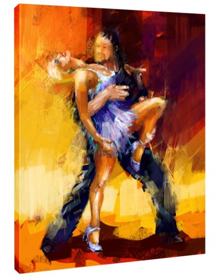 Tablou Canvas Efect Pictura - Dans - Img 3