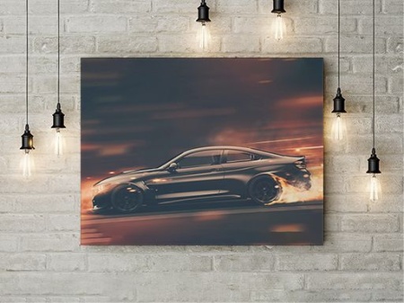 Tablou Canvas Fast Car - Img 3