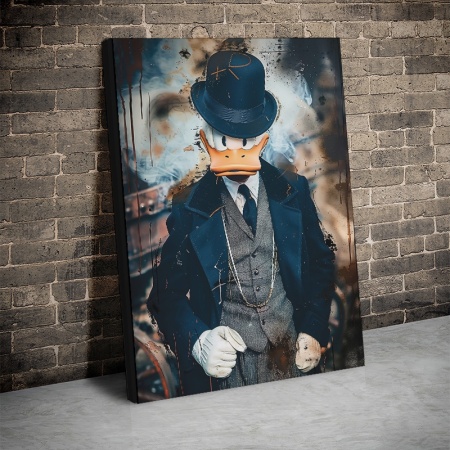Tablou Canvas Inspirațional - Peaky Blinders Scrooge McDuck - Img 3