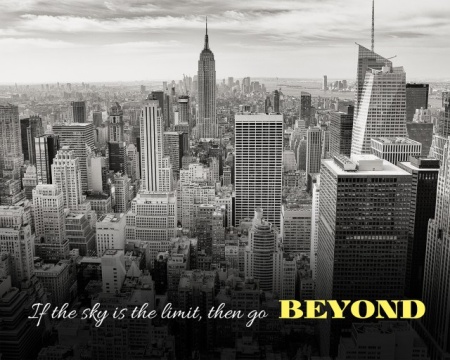 Tablou Canvas Motivational - Go Beyond - Img 3