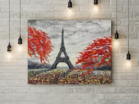 Tablou Canvas Parisul Toamna - Img 2