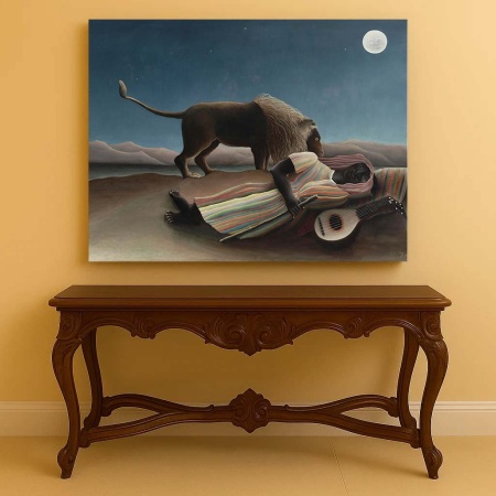 Tablou Canvas "The Sleeping Gypsy" - Visul - Img 3