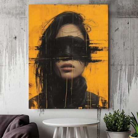 Tablou Canvas - Urban art portrait - Img 3