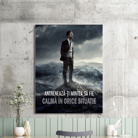Tablou Motivational - Antreneaza-ti Mintea - Img 2