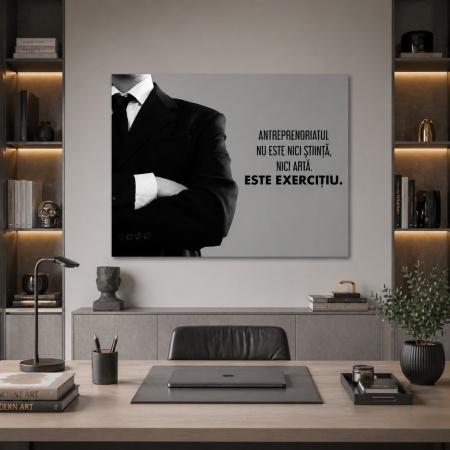 Tablou Motivational - Antreprenoriatul nu este stiinta - Img 5