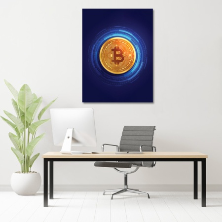 Tablou Motivational - Bitcoin (digital) - Img 4