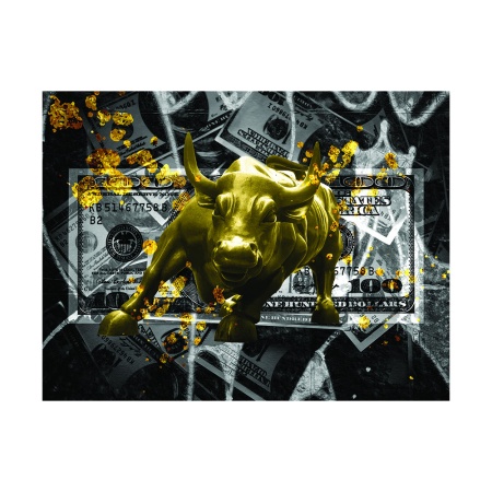 Tablou Motivational - Charging bull - Img 6