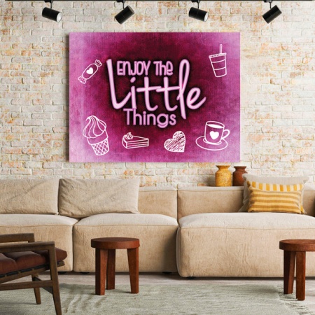 Tablou Motivational - Enjoy The Little Things - Img 2