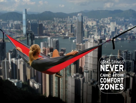 Tablou Motivational - Great Things And The Comfort Zone - Img 3