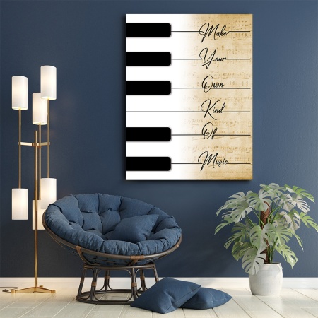 Tablou Motivational - Make your own kind of music - Img 5