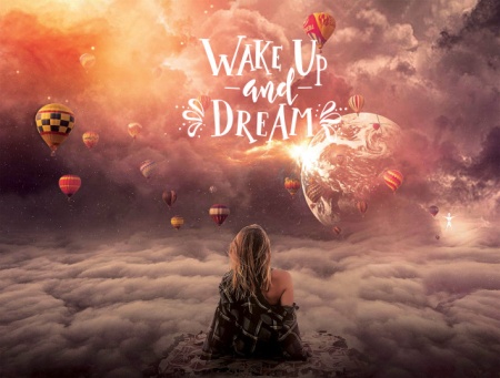 Tablou Motivational - Wake Up And Dream - Img 3