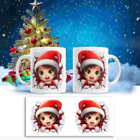 Cana De Craciun - Cute Elf Girl - Img 2