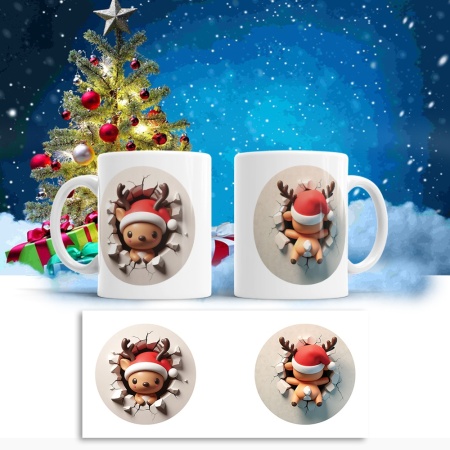 Cana De Craciun - Small Shy Reindeer - Img 2