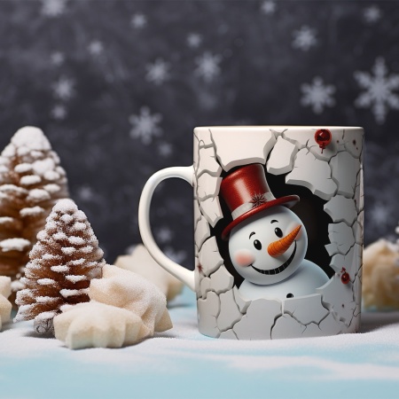 Cana De Craciun - Snowman Bill - Img 2