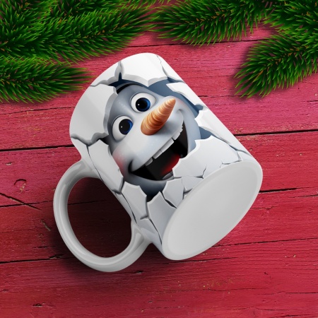 Cana De Craciun - Snowman Olaf - Img 2