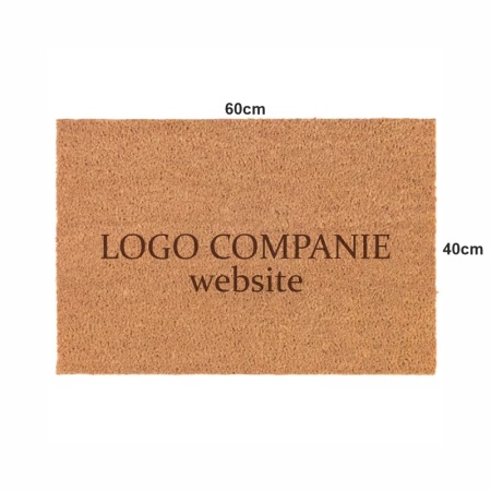 Covor de intrare personalizat - 60x40cm - doar logo si website - Img 2