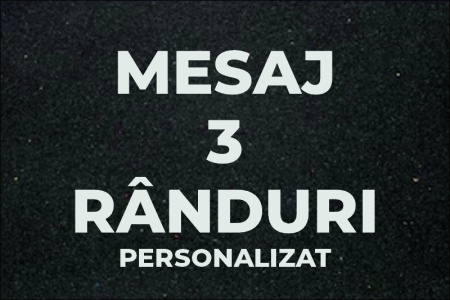 Covor de intrare personalizat - 60x40cm - mesaj 3 randuri - Img 3