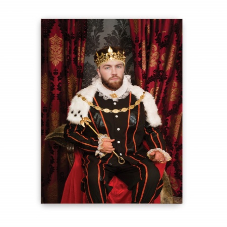 Portret Personalizat Cu Poza Ta - King On The Throne - Img 4