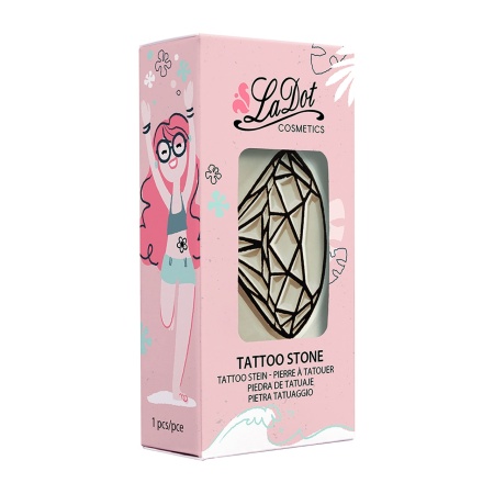 Ștampilă ceramică tatuaje temporare LaDot Cosmetics, S – Diamant - Img 2