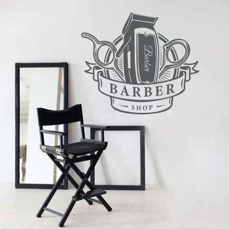 Sticker Barbershop (trimming machine) - Img 2