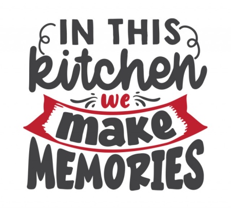 Sticker Bucatarie - In this kitchen we make memories - Img 2