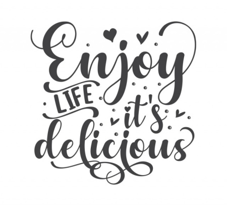 Sticker Bucatarie - Life is delicious - Img 3