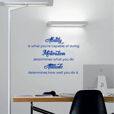 Sticker De Perete Ability, Motivation, Attitude - Img 3