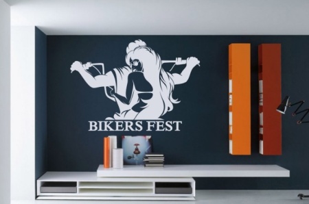 Sticker De Perete Bikers Fest - Img 3