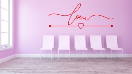 Sticker De Perete Love Design - Img 3