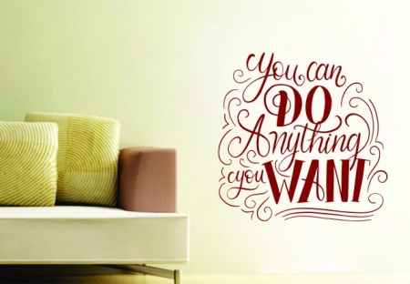 Sticker De Perete You Can Do Anything - Img 3