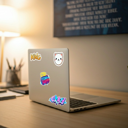 Stickere Laptop Boom - Peste 50 de Modele Personalizate - Img 2