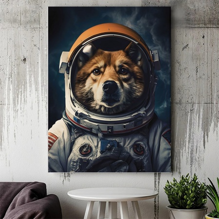Tablou Animale Fantastice - Astro Dog - Img 3