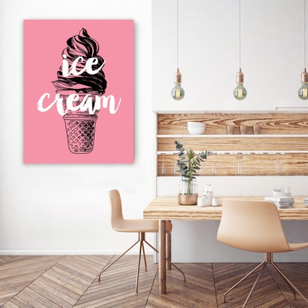 Tablou Bucatarie - Icecream Retro - Img 3