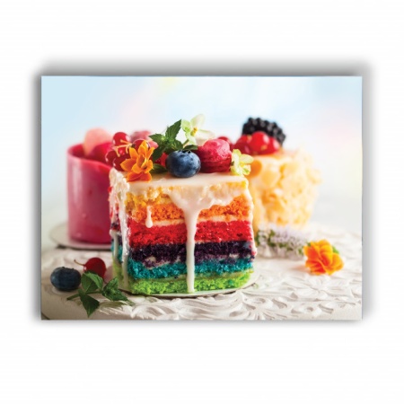 Tablou Bucatarie - Rainbow Cake - Img 3