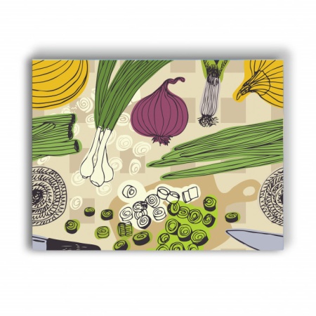 Tablou Bucatarie - Sketcy Green Food - Img 3