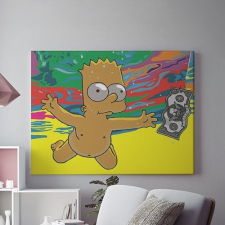 Tablou Canvas Bart Simpson - Img 2