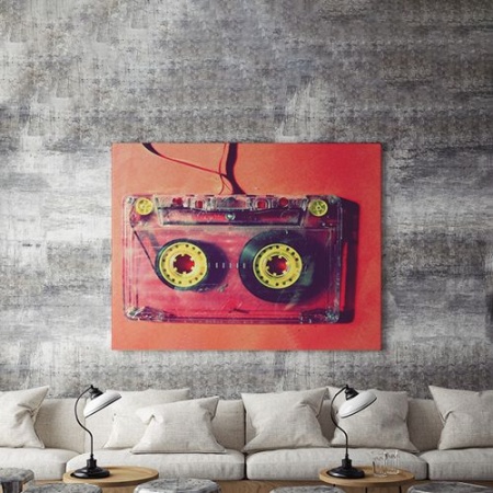 Tablou Canvas Caseta Audio - Img 4