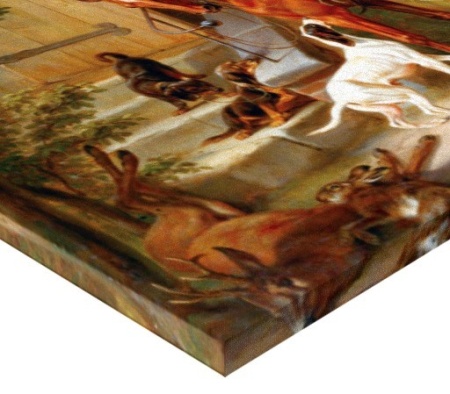 Tablou Canvas Efect Pictura - Cai - Img 4
